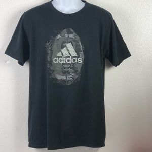 Men's Adidas THE GO TO TEE T Shirt Size L  BLACK